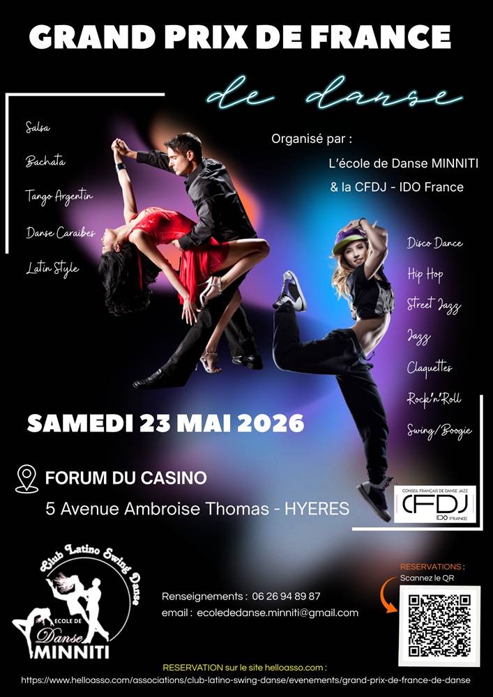 Affiche Grand Prix de France CFDJ-IDO 2026