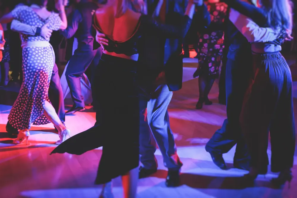 Danse de couple à Hyères