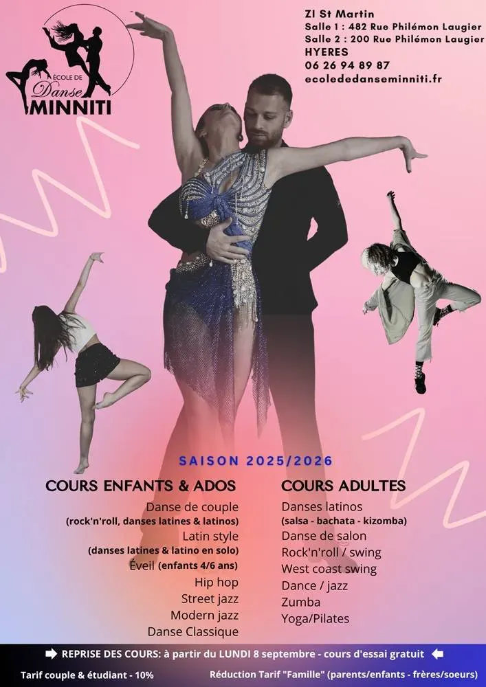 Cours de Danse saison 2025/2026